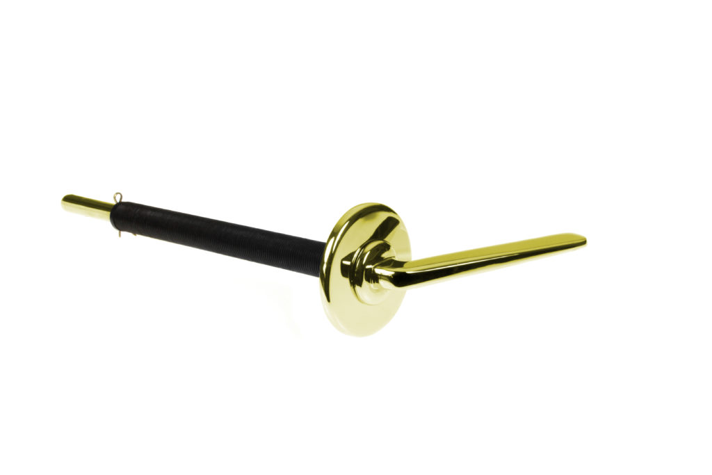 Gold Extended Reach Cistern Lever handle
